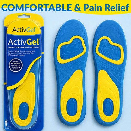Scholl Gel Activ Work Shoe Insoles All Day Comfort - Work Shoes & Boots
