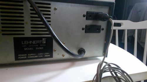 VINTAGE LEHNERT SV-901 HiFi System 9000 Integrated Amplifier - Made in Germany — image 8