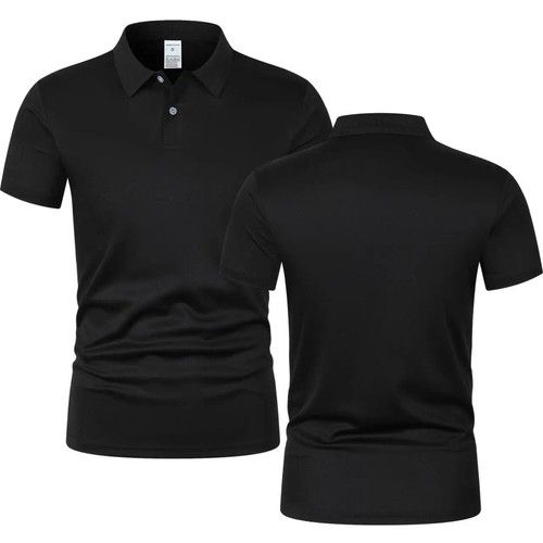2026 Classic Men's Polo Shirts Short Sleeve Ultra-Light Regular Shirts M-4XL
