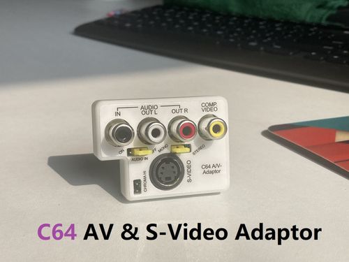 Commodore 64/128 AV Adaptor - S-Video Composite 2ch Audio L/R — image 2