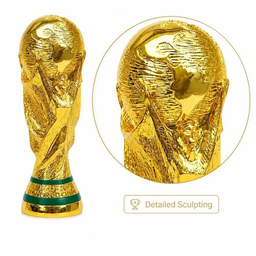 Resin 2026 FIFA World Cup Trophy Replica Gold Finish for Display Use — image 7