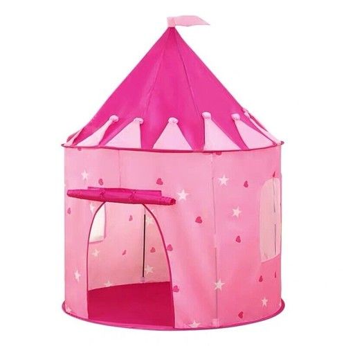 CHILDREN KIDS POP UP WIZARD PRINCESS CASTLE TENT INDOOR/OUTDOOR PLAYHOUSE GIFT