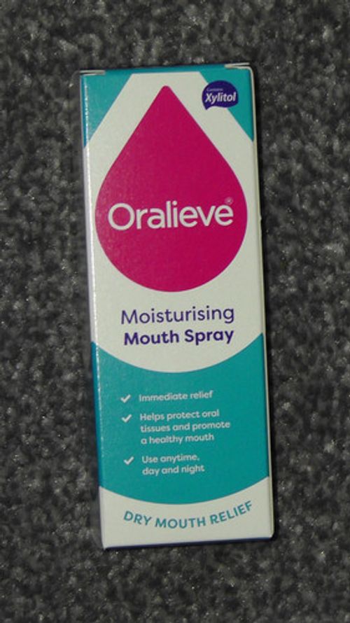 2x Oralieve Mouth Spray 50ml - Moisturising Spray for Sensitive Or Dry Mouth