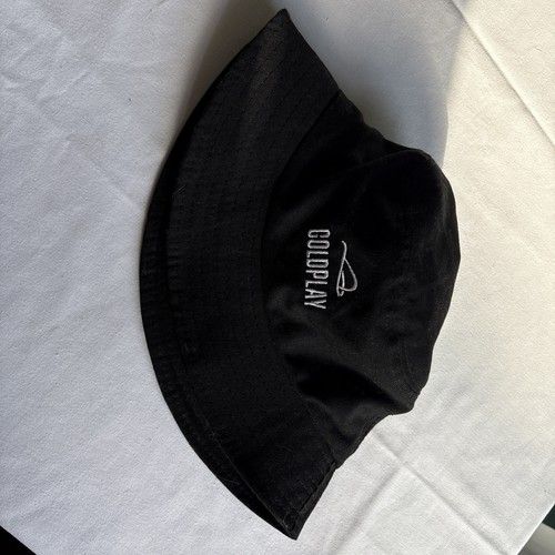 Coldplay Unisex Bucket Hat Black From 2025 Official Merchandise