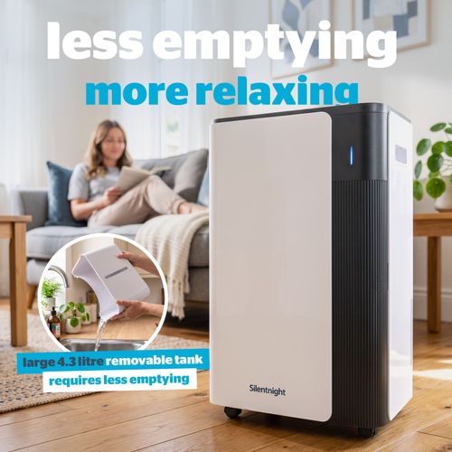 Silentnight Airmax 2000 Dehumidifier 20L 4.3L Humidity Control Laundry Drying — image 6
