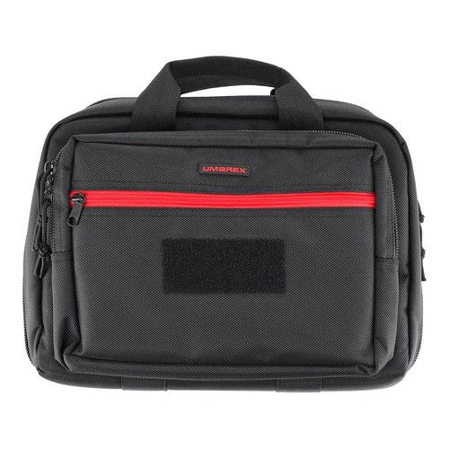 Umarex Double Pistol Carry Case Black Airsoft Airgun Range Range Shoot Padded