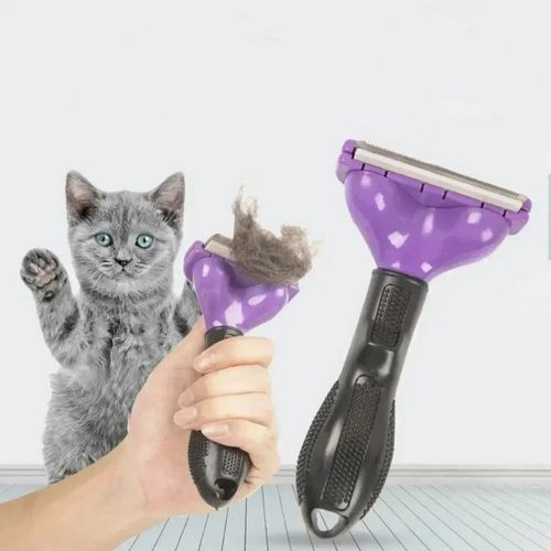 Large Dog Hair Removal Comb Pet Grooming Brush Cat Undercoat Deshedding Tool — image 7