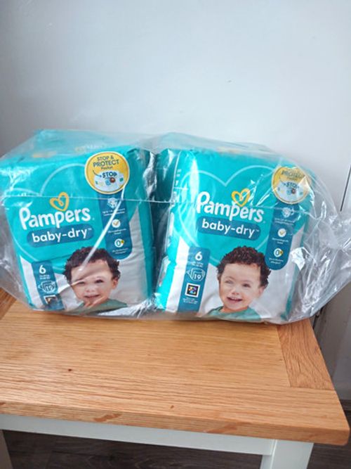 Pampers Baby-Dry Size 6 Disposable Nappies MPN 19