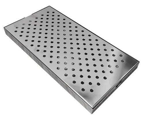 CHEF-HUB STAINLESS STEEL DRIP TRAY - BAR DRAINER FOR COMMERCIAL AND DOMESTIC USE