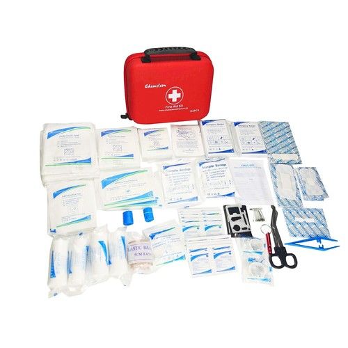 FIRST AID KIT MEDICAL EMERGENCY HOME TRAVEL CAR TAXI WORK 1ST AID BAG 186 PIECE