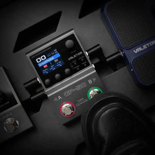 Valeton GP-50 Multi-Effects Processor NAM&IR Loader Guitar Simultaneous BT Pedal — image 7