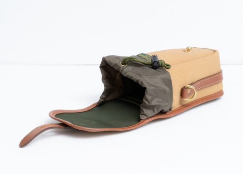 Billingham Ten-16 Camera Bag - Khaki canvas/Tan Leather — image 15