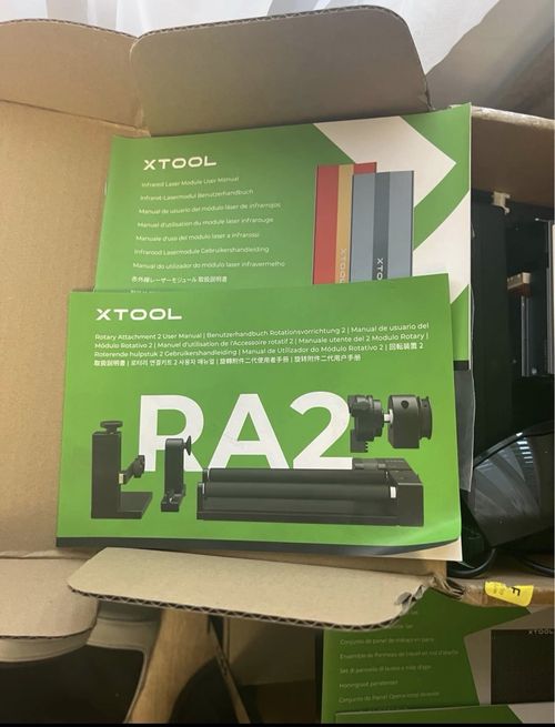 xTool D1 20W Laser Engraver + IR Module + RA2 Rotary + Enclosure Bundle — image 7