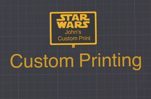 PRINT YOUR FILE Custom 3D Printing Service - PLEASE  READ DESCRIPTION — image 1