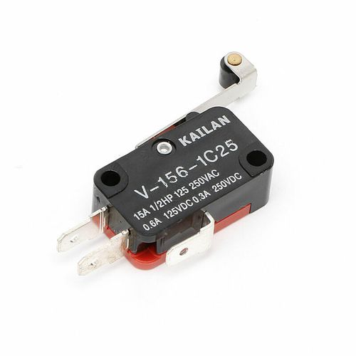 5Pack V-156-1C25 Micro Limit Switch Long Hinge Roller Momentary SPDT Snap Action — image 3