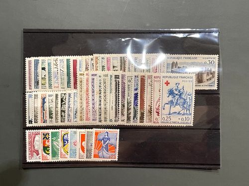 France 1960 Complete Year Set MNH** – Stamp Collection – Mint Never Hinged — image 4