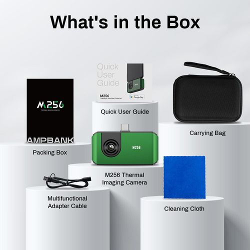 AmpBank M256 Thermal Imaging Camera for Android Type-C 512*384 High Resolution — image 8