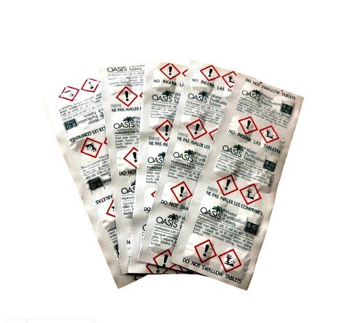 OASIS WATER PURIFICATION TABLETS 67mg (10 strips / 100 tablets) — image 3