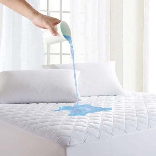 Waterproof Quilted Mattress Protector Fitted 360 Elastic Single Double King SK