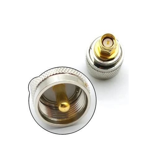 SMA male/female to UHF PL-259 SO-239 RF Coax Marine DAB CB Radio Antenna Adapter