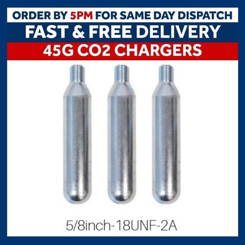 Pro CO2 45g Cylinder Gas Cartridge Plant Growth Health Aquarium Fish Tank