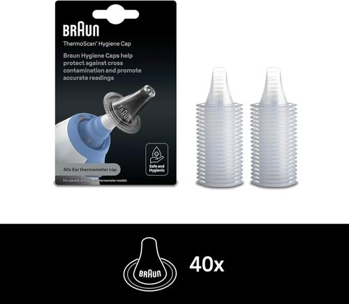 Braun ThermoScan Hygiene Caps Compatible with Braun ThermoScan Ear Thermo 40-pcs — image 2