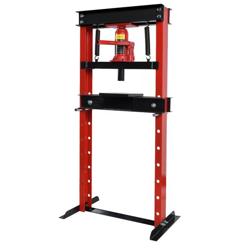 12 Ton Hydraulic Bench Press Heavy Duty Plates Workshop Garage Bearing Machine — image 2
