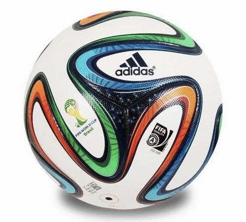 adidas Brazuca FIFA World Cup Brazil 2014 Match Football Size 5 Ball — image 1