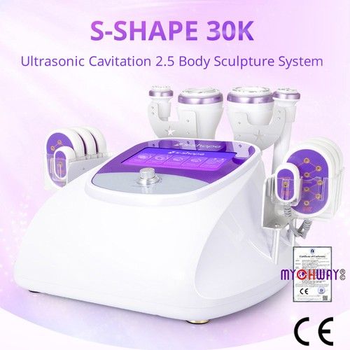 S-Shape8 6 in 1 Beauty Machine Full Body Massage Skin Facial Care Salon Use