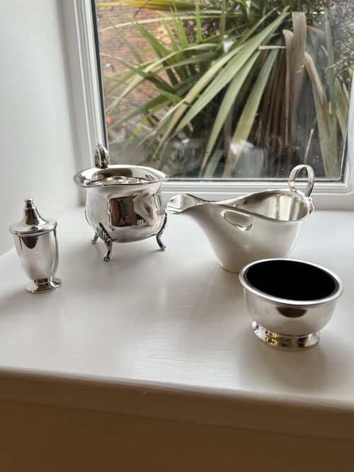 Vintage Silver-Plated Tableware Job Lot – EPNS – Tea & Serving Pieces – England — image 2