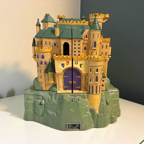 Harry Potter Hogwarts School Playset 50703 Mattel 2001 + Figures