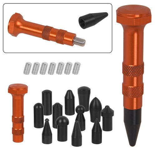 14pc Paintless Dent Repair Rod Kit Auto Dent Removal Tools Car Dent Pullout Tool — image 8
