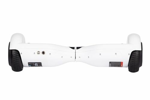 White Hoverboard with LED Wheels UL2272 Certified — image 5