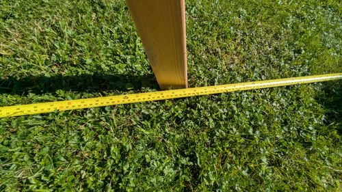 Wooden A-Frame Archery Target Boss Stand with Red/Black Foam Boss Panel — image 15