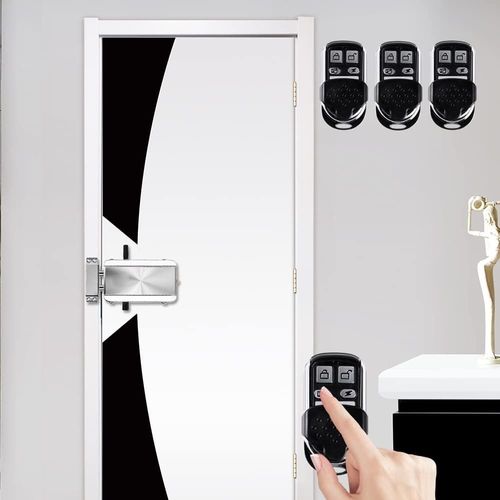 Smart Door Lock Kit Remote Control Keyless Entry Wireless Deadbolt Home Security — image 3