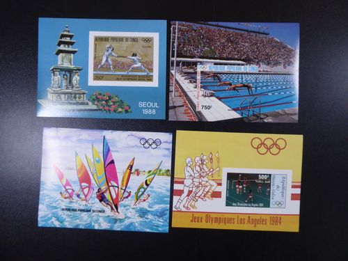 Olympics, Excellent Collection Part IV, Unc. Series, Blocks + Special Block Series, ** — image 11