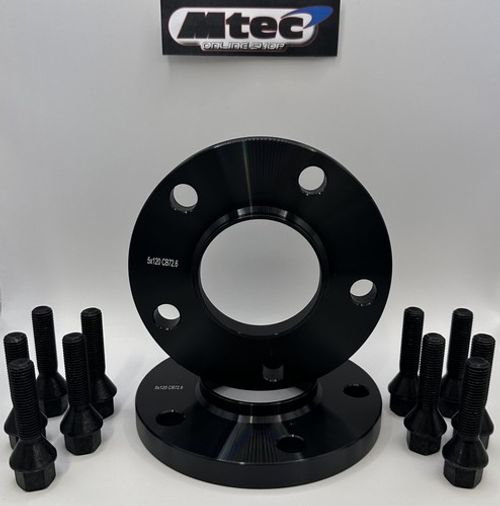 2x MTEC 12mm HUBCENTRIC ALLOY WHEEL SPACERS FIT BMW E46 E60 E90 E92 5x120 72.6