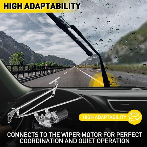 For 2007-2012 Renault Clio Mk3 Front Windscreen Wiper Motor & Linkage 8200383752 — image 5