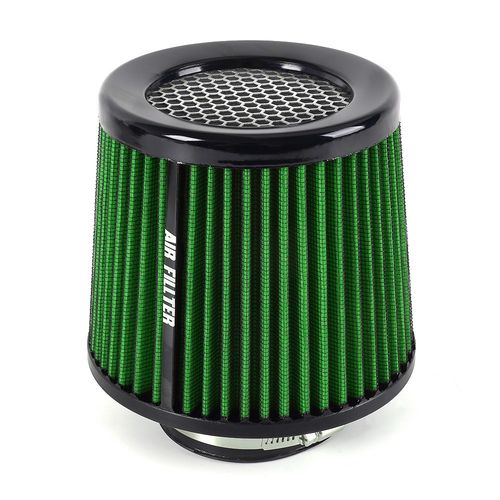 High Flow Performance 3" 76mm Cold Air Intake Cone Dry Air Filter Universal — image 8