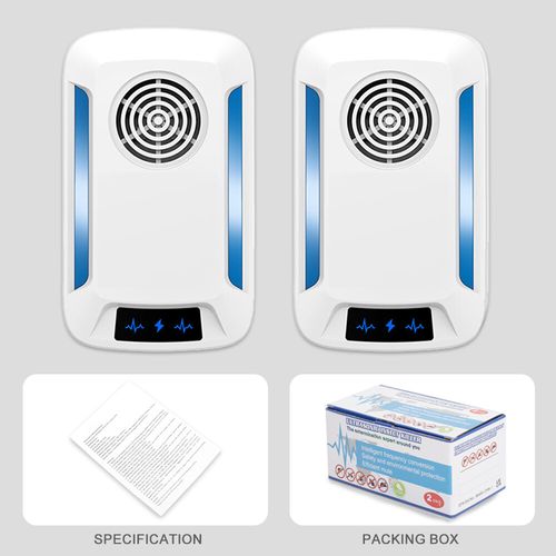 2 Pack Ultrasonic Pest Control Repeller Reject Rat Mouse UK Plug-in Mice Spider — image 9