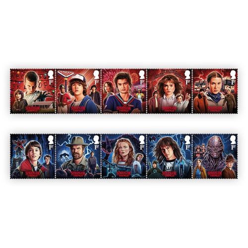 Stranger Things Stamps Presentation Pack from Royal Mail — image 8