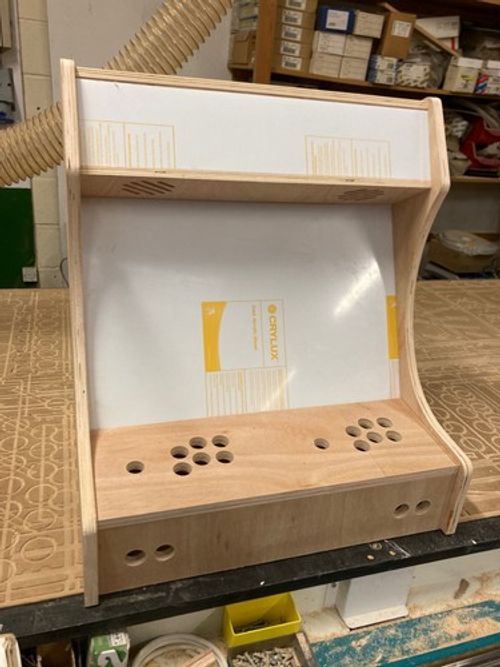 24" Ply 2 Player Bartop Arcade Cabinet Flat Pack Kit - Pls Read Description