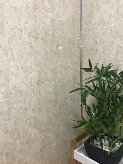 10 Granite Beige Marble PVC Bathroom Cladding Plastic Ceiling Shower Wall Panels — image 5