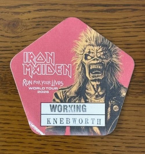 Iron Maiden: ‘Run For Your Lives’ World Tour 2026 EddFest / KNEBWORTH CREW Pass