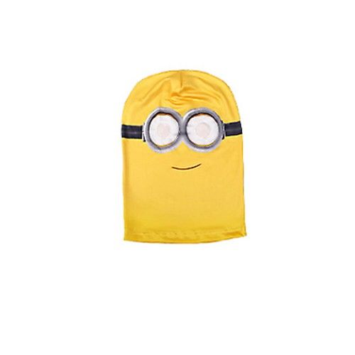 Minnions Cosplay Halloween Costume Adults Kids Fancy Dress Beanie Glove Glasses