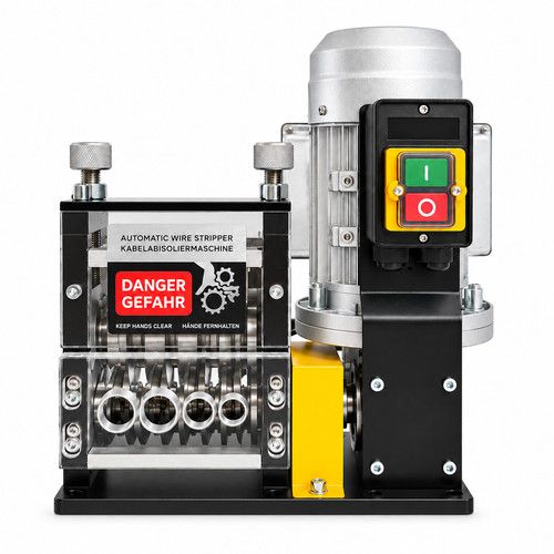 Gletscher Wire Stripping Machine 180W 1.5-30mm 5 Channel 5 Blades Cable Stripper