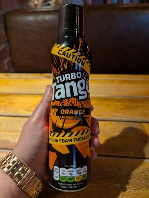Turbo Tango Orange brand new Limited Run of 2000. 2026 nostalgia drink 2011