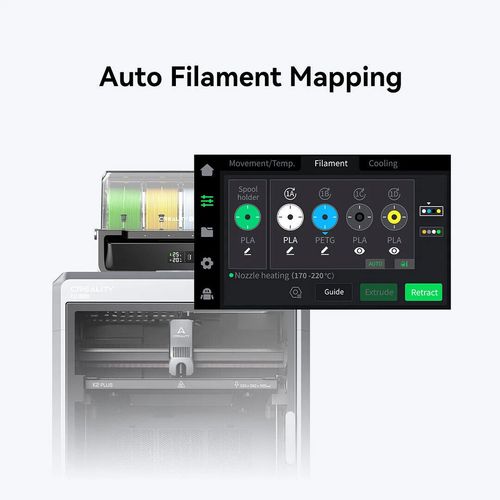 Creality CFS Multicolor Auto Filament System for K2 Plus 3D Printer for Colorful — image 11