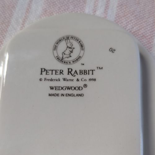 Wedgwood Porcelain Beatrix Potter Peter Rabbit Baby Children Photo Picture Frame — image 9
