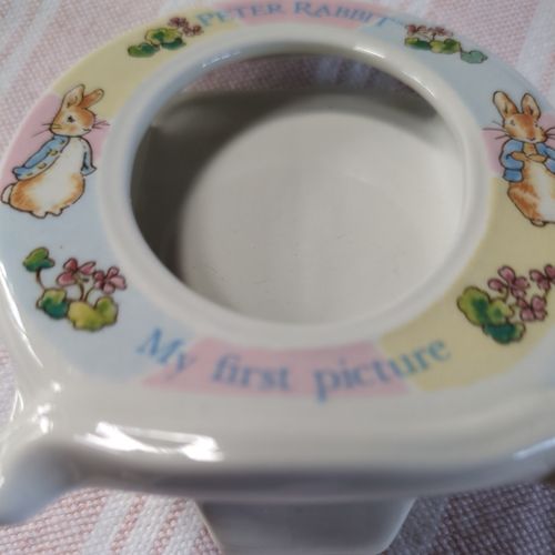 Wedgwood Porcelain Beatrix Potter Peter Rabbit Baby Children Photo Picture Frame — image 7